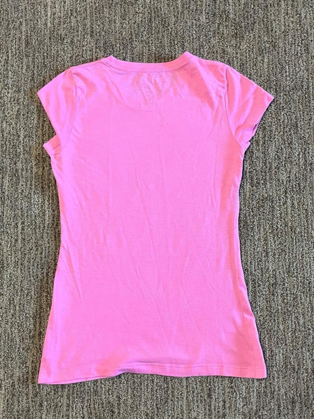 2006 PINK Victoria's Secret Pink Short-Sleeve Tee with Gold Accent - Picture 3 of 5